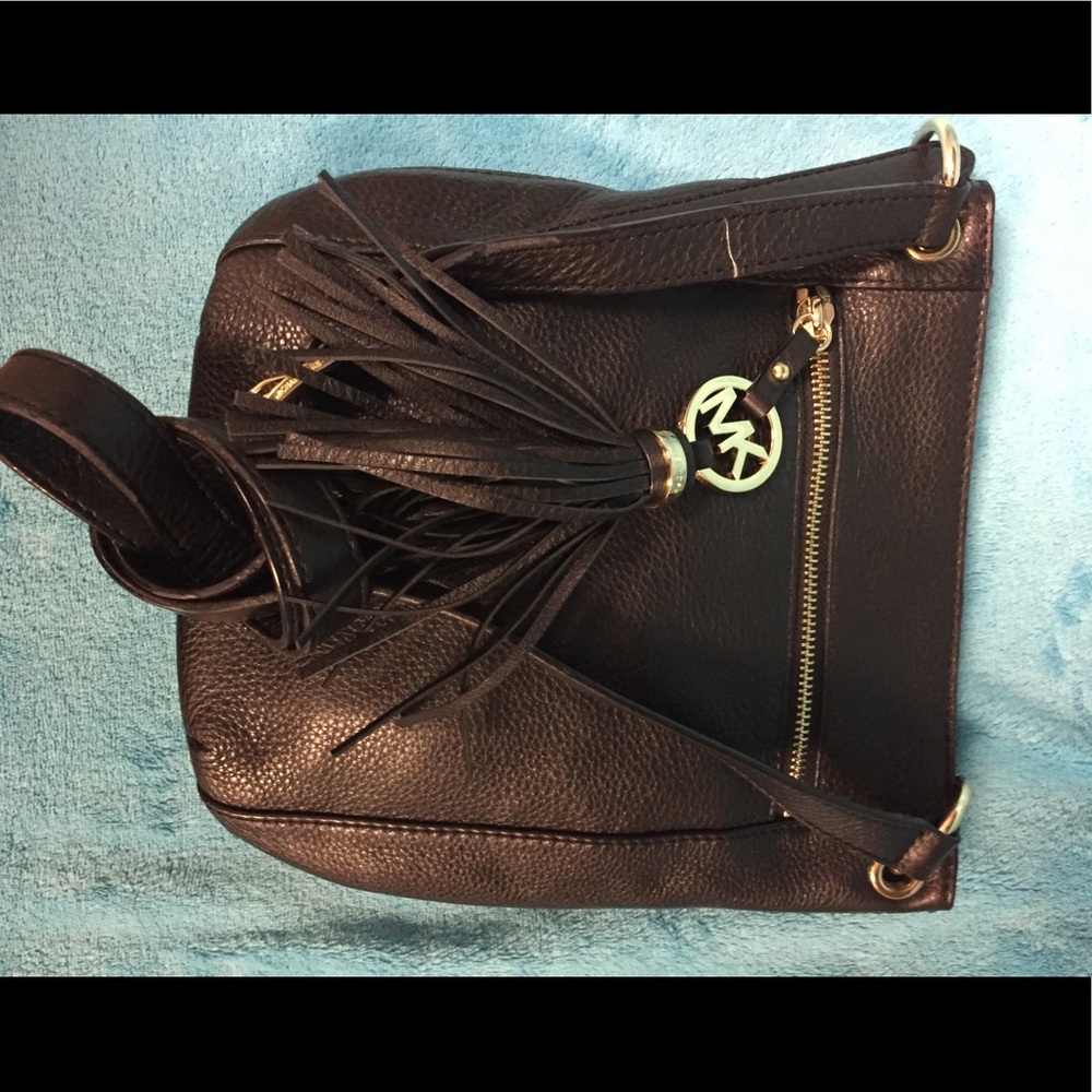 Michael Kira Black Crossbody